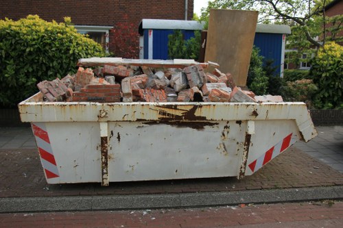Bulky household items ready for council large item collection in London