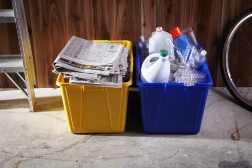 Local waste collection service navigating London parking and access challenges