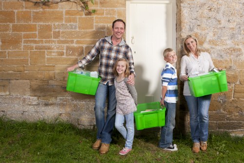 Local team handling a probate property clearance in London with careful sorting