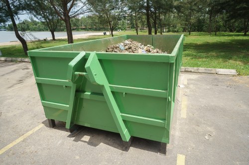 Commercial garbage collection for an office or shop in London