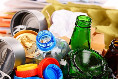 London property clearance service removing mixed household and office items from a property